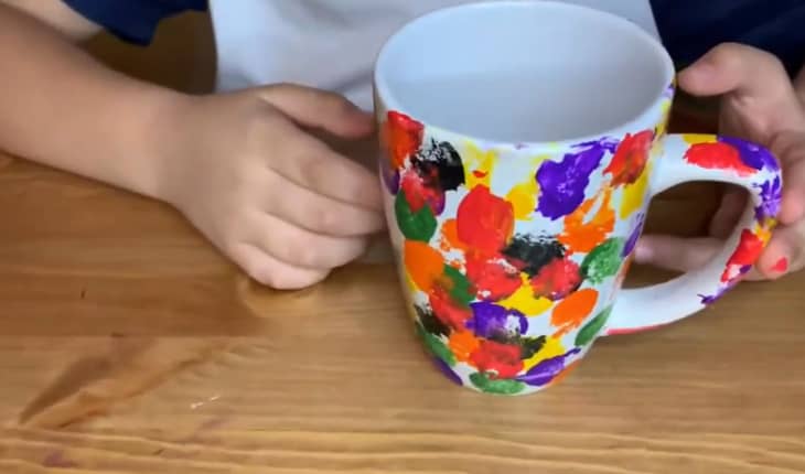 Painting Ceramic Mugs With Acrylic Paints